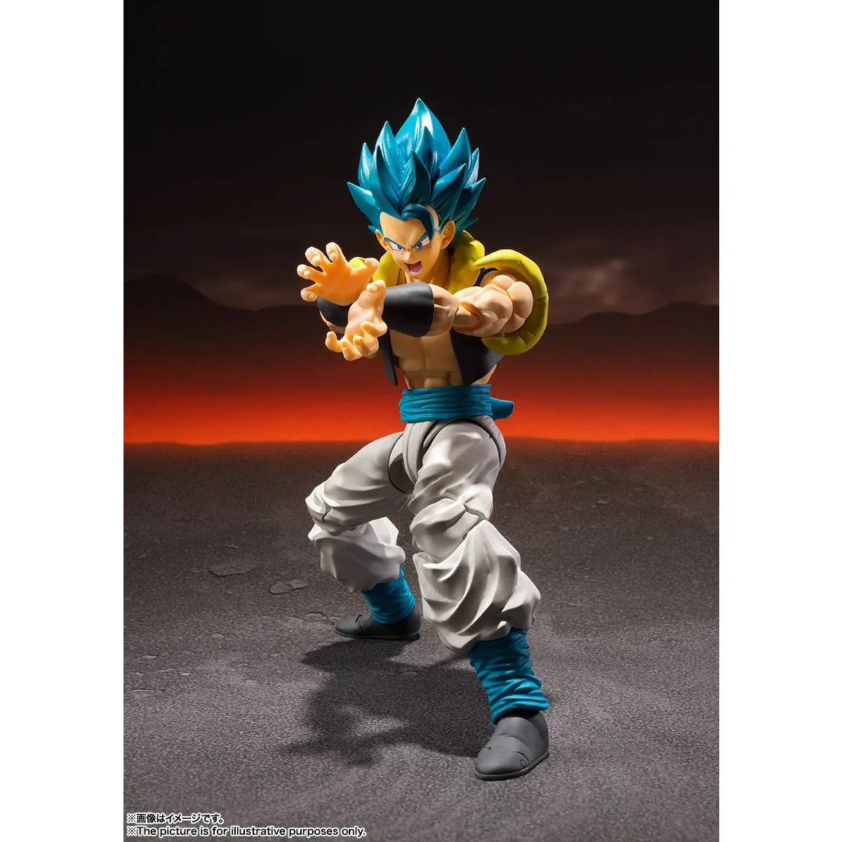 SH Figuarts Super Saiyan God Super Saiyan Gogeta - Image 4