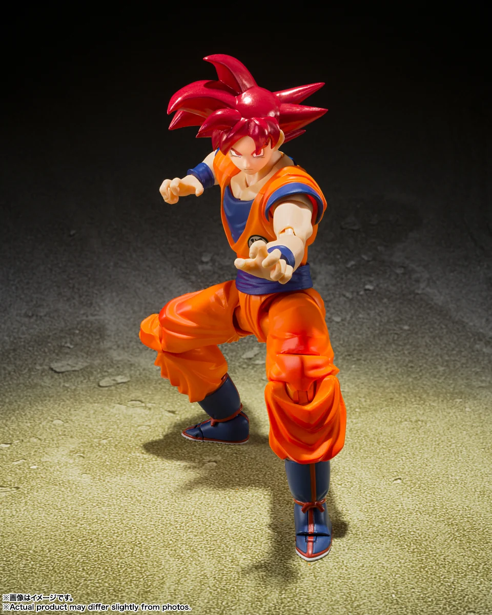 SH Figuarts Super Saiyan God Son Goku -Saiyan God of Virtue- - Image 2