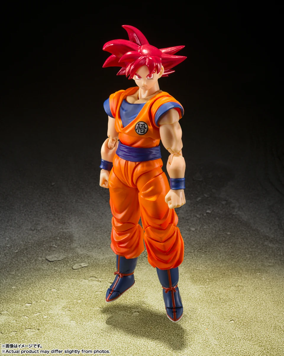 SH Figuarts Super Saiyan God Son Goku -Saiyan God of Virtue- - Image 4
