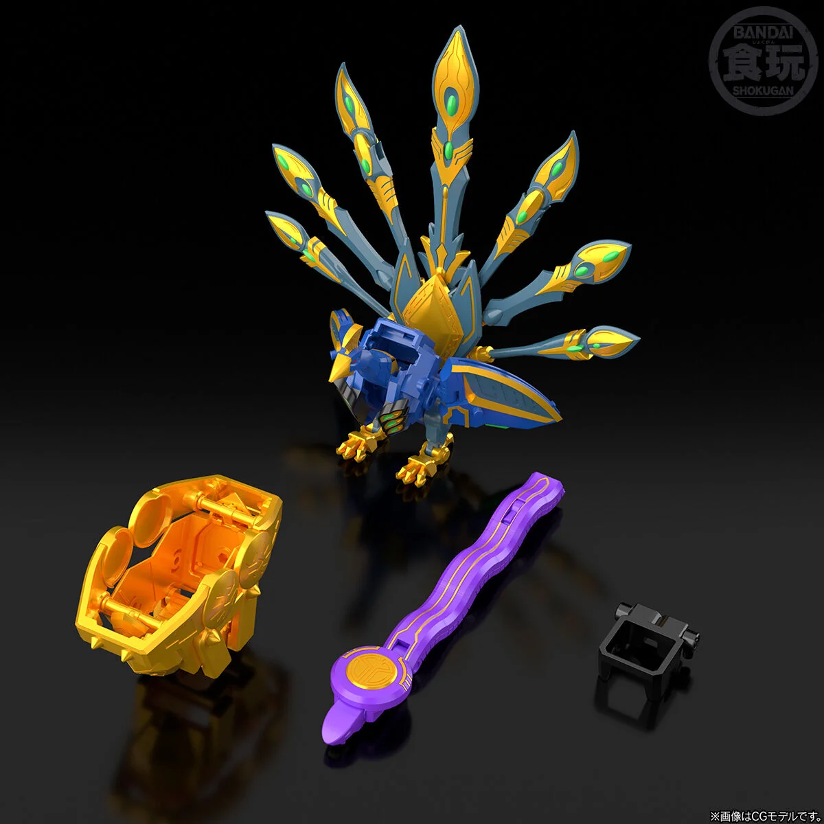 [PREORDER] SMP Power Animal Gao Peacock & Gao Cobra Set - Image 10