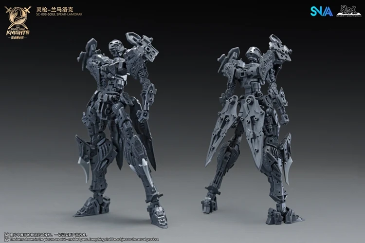 SNAA 1/144 SC-008 Soul Spear Lamorak - The Round Table Knights Model Kit - Image 12