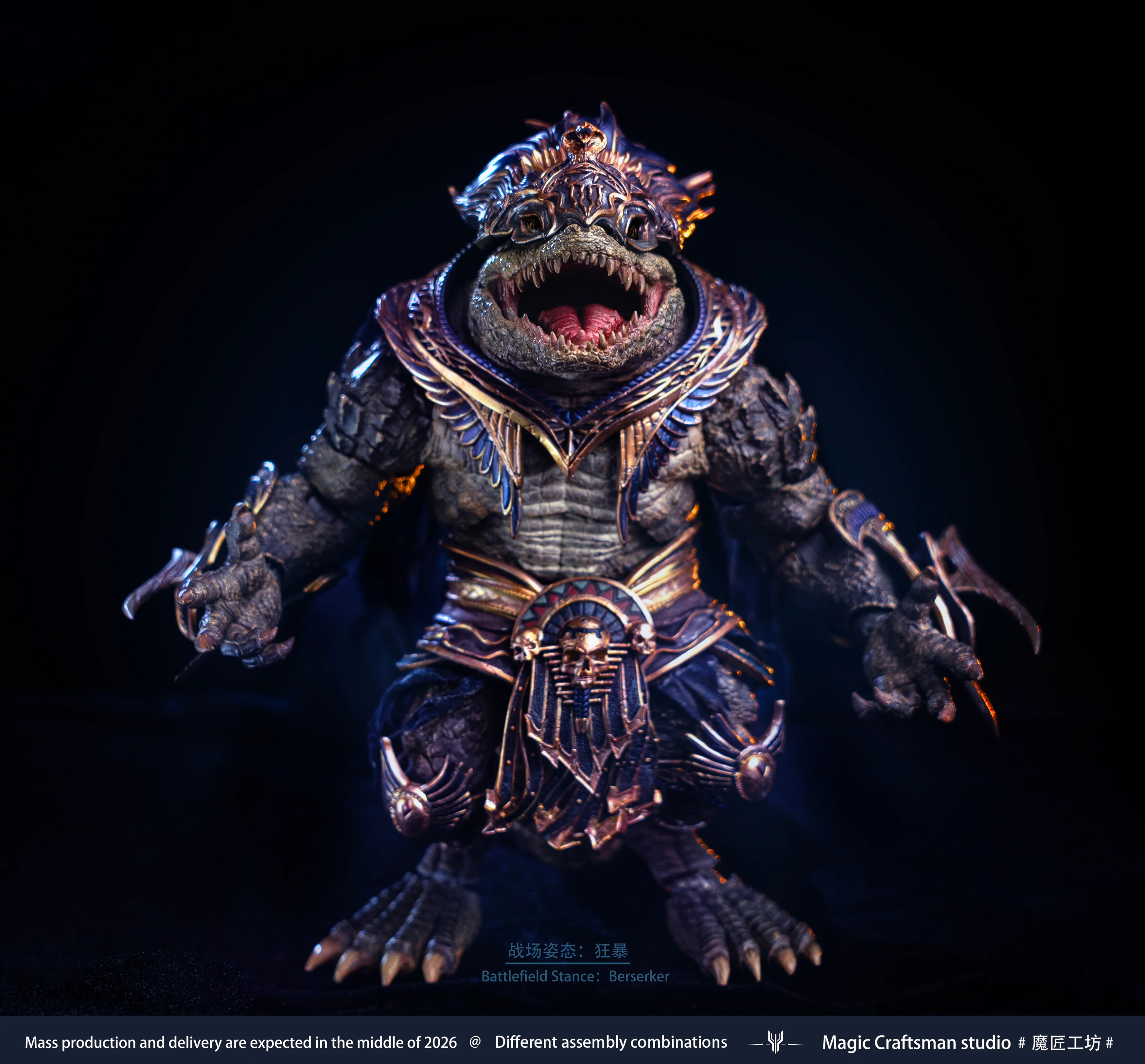 Sobek (Desert Colossus Crocodile) - Temple of Chaos Egypt 1/12 Action Figure - Image 5
