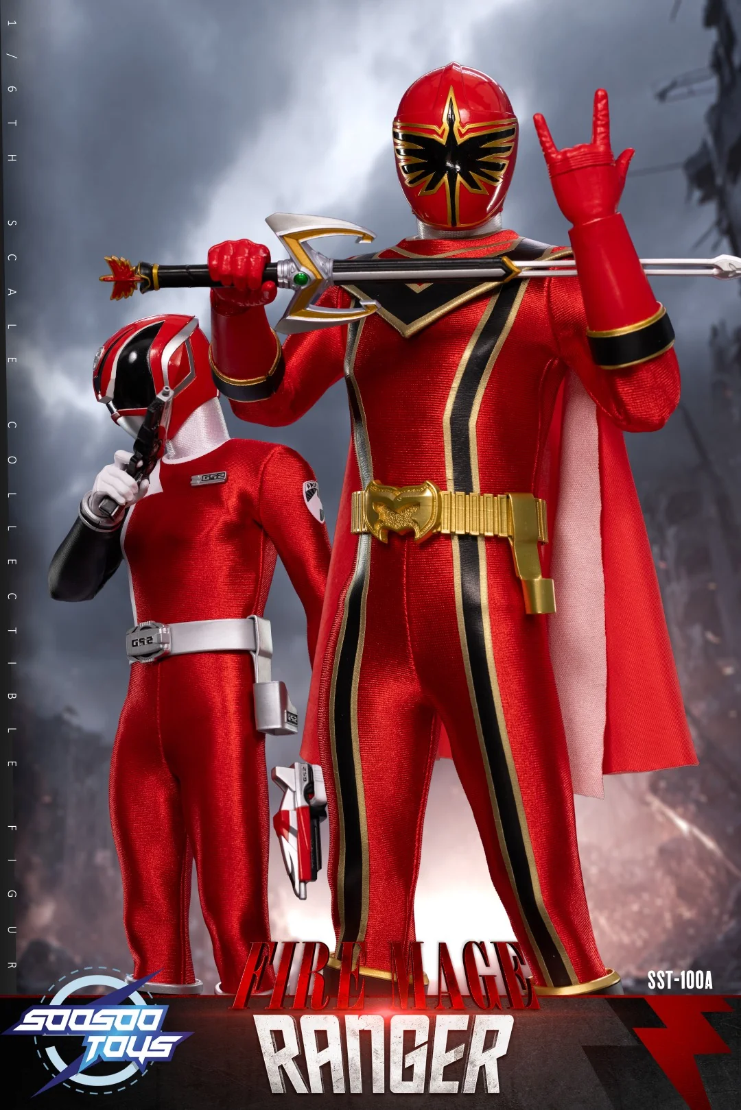 [PREORDER] Soosootoys SST-100A Fire Mage Ranger 1/6 Action Figure - Image 5