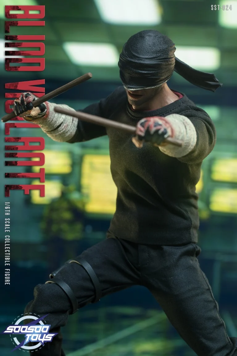 [PREORDER] SST-024 Blind Vigilante 1/6 Scale Action Figure - Image 9