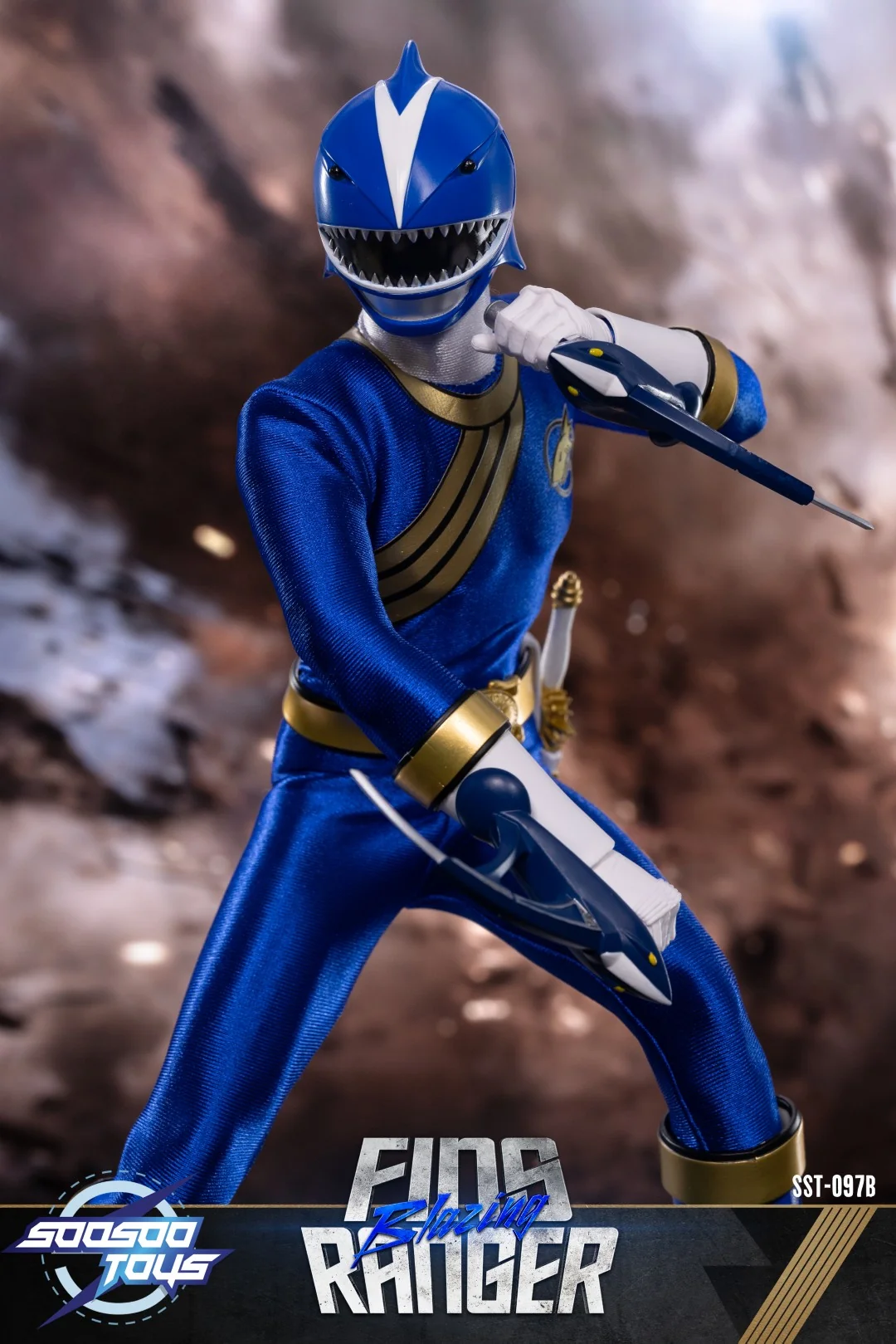 [PREORDER] SST-097 Blazing Ranger Team 1/6 Scale Action Figure Set - Image 11