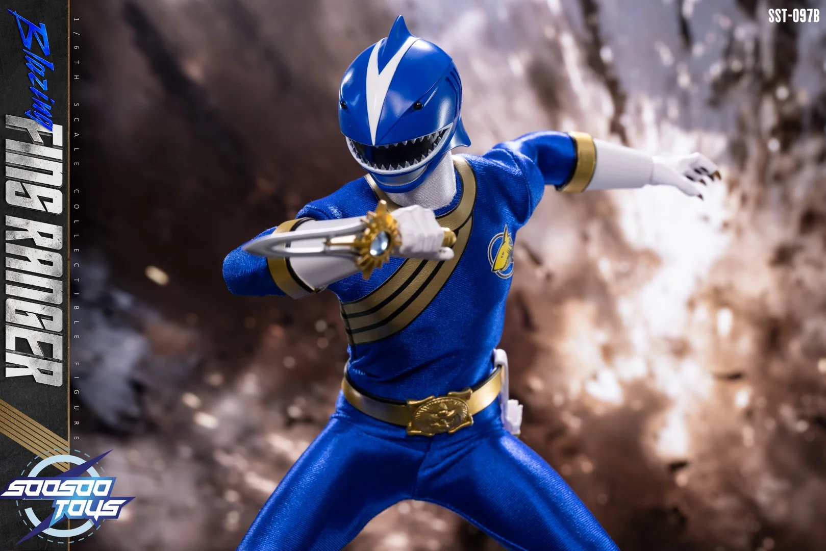 [PREORDER] SST-097 Blazing Ranger Team 1/6 Scale Action Figure Set - Image 12