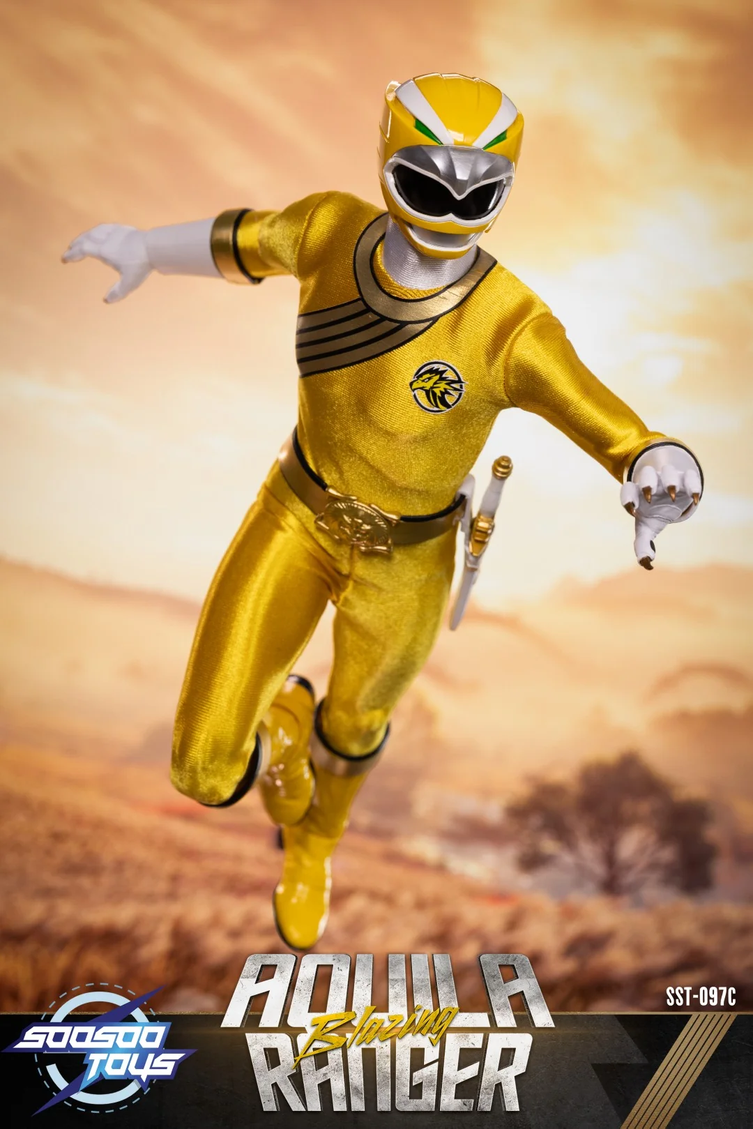 [PREORDER] SST-097 Blazing Ranger Team 1/6 Scale Action Figure Set - Image 17