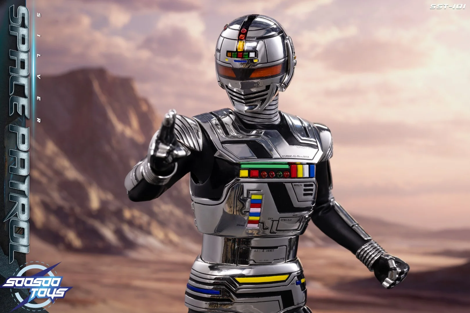 [PREORDER] SST-101 Silver Space Patrol 1/6 Scale Figure - Image 10