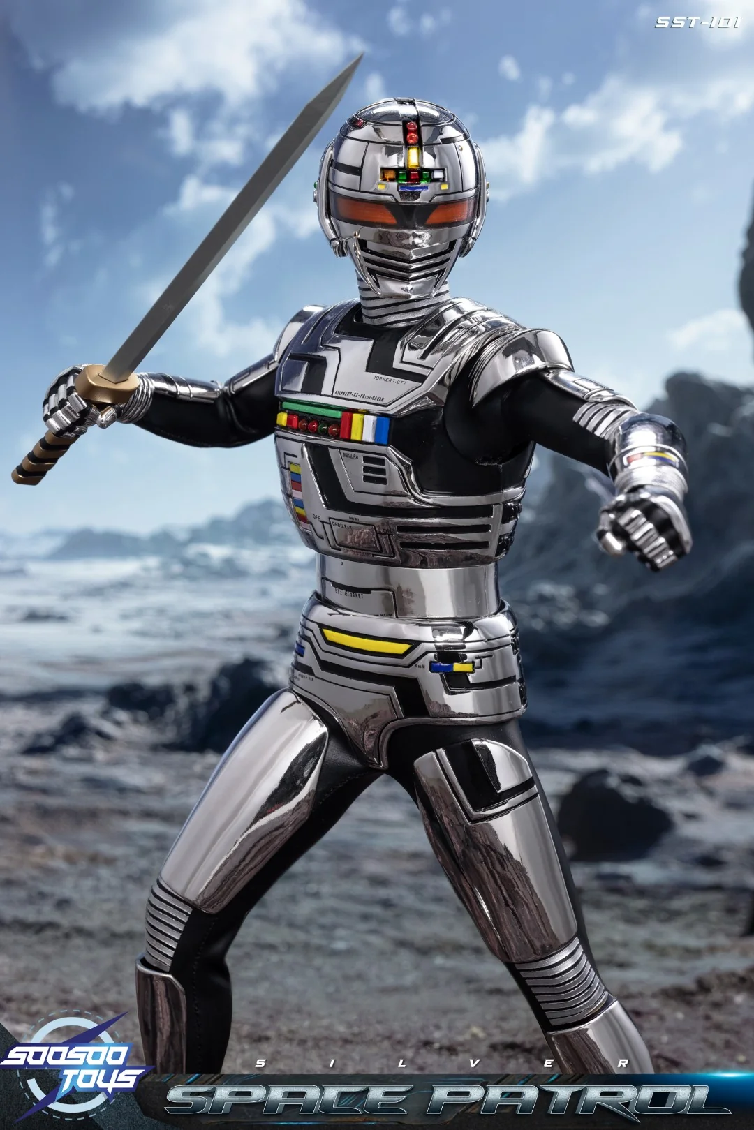 [PREORDER] SST-101 Silver Space Patrol 1/6 Scale Figure - Image 3