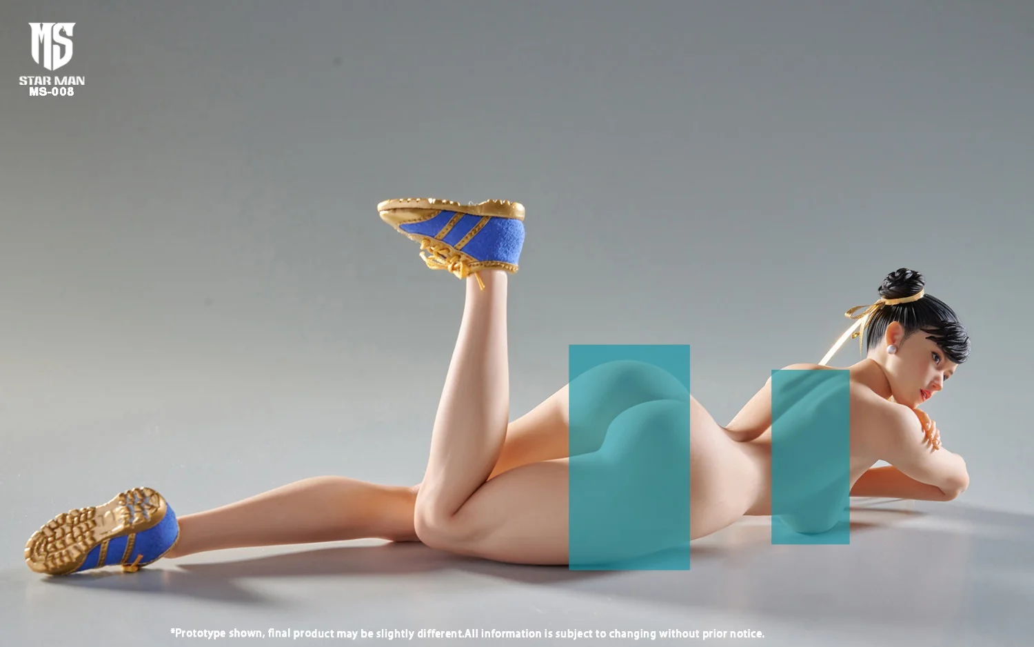 Star Man MS-008B Chun-Li (Blue Jumpsuit) - Image 10