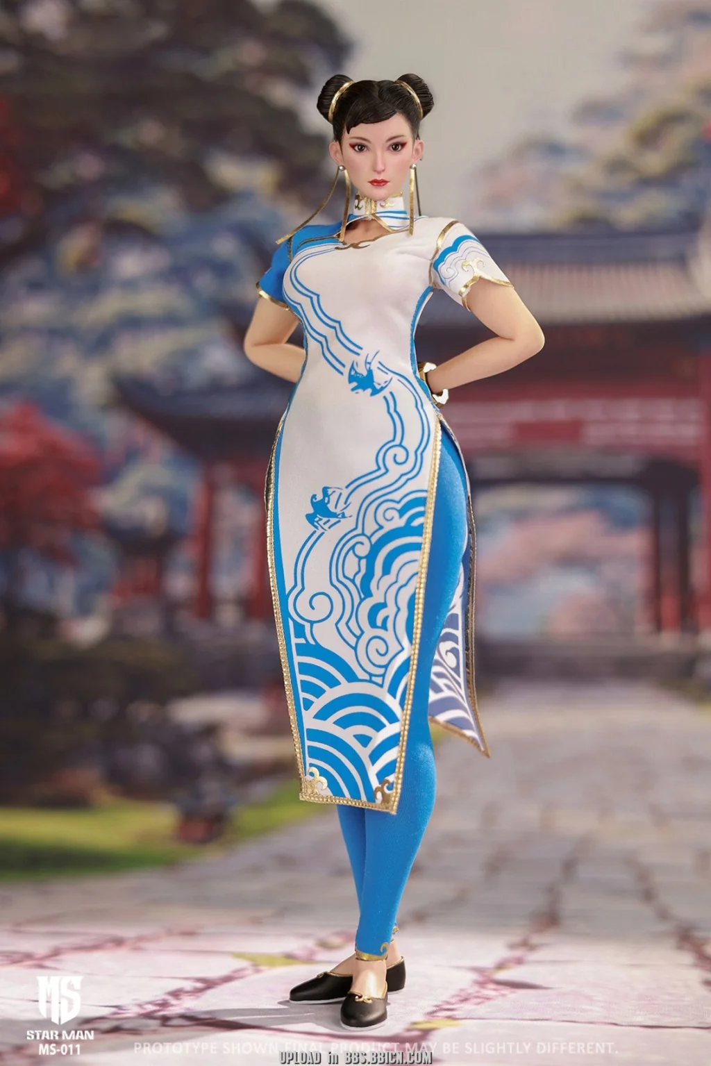 Star Man MS-011 Chun-Li (White Cheongsam) - Image 11