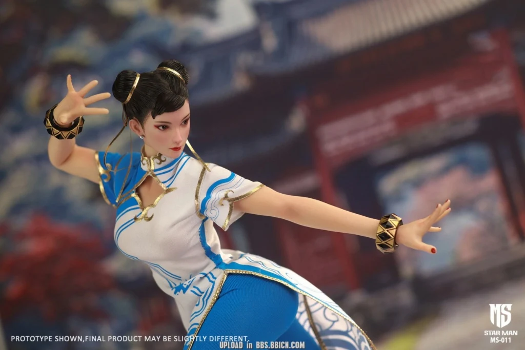 Star Man MS-011 Chun-Li (White Cheongsam) - Image 15
