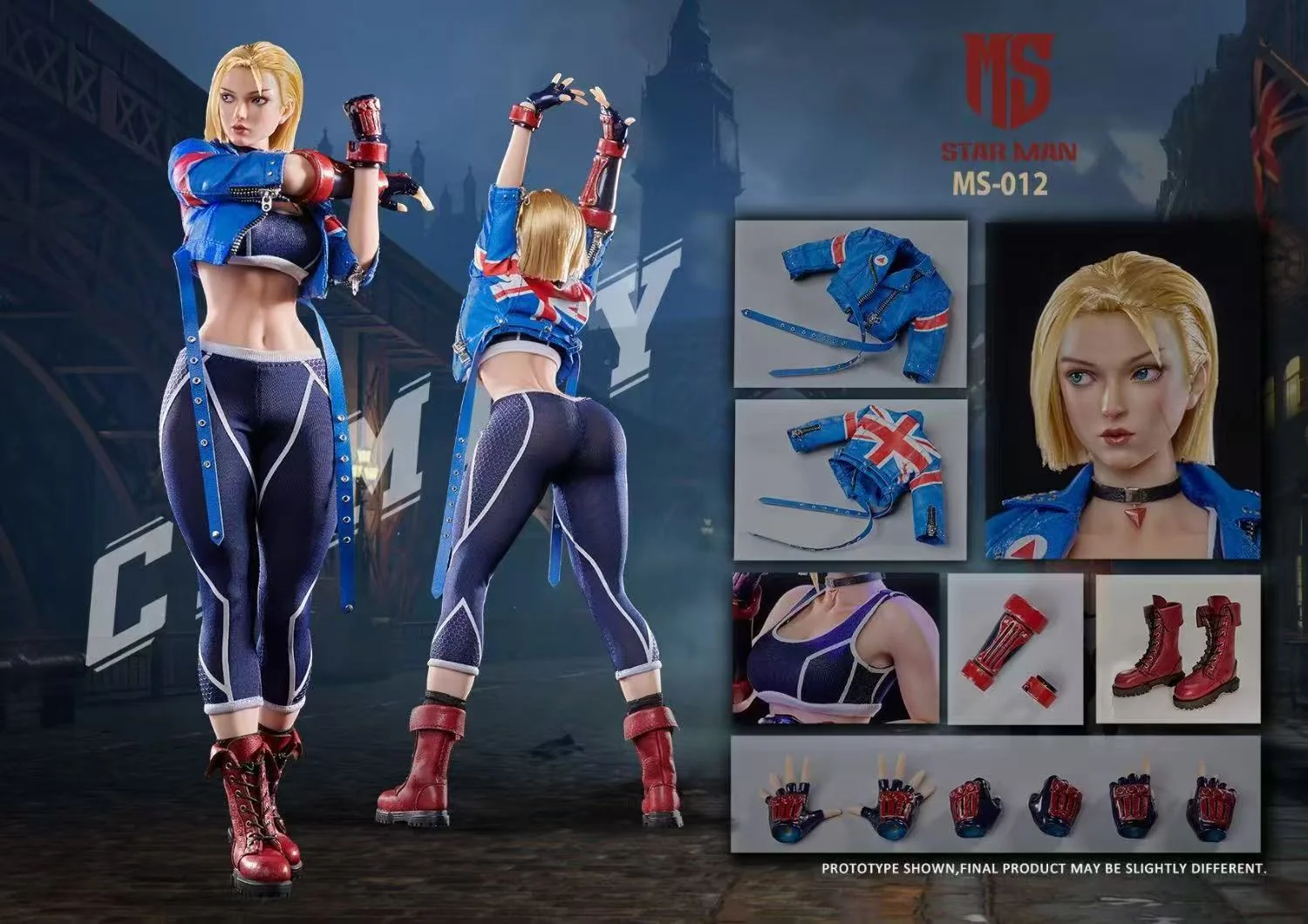 Star Man MS-012 Blue Bee (Cammy) - Image 13