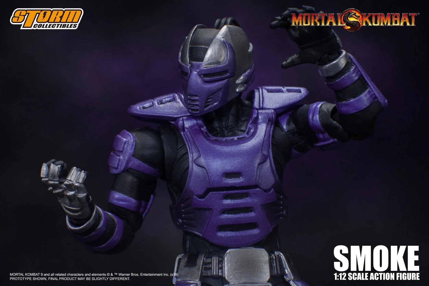 Storm Collectibles NYCC 2019 Smoke - Mortal Kombat Figure - Image 5