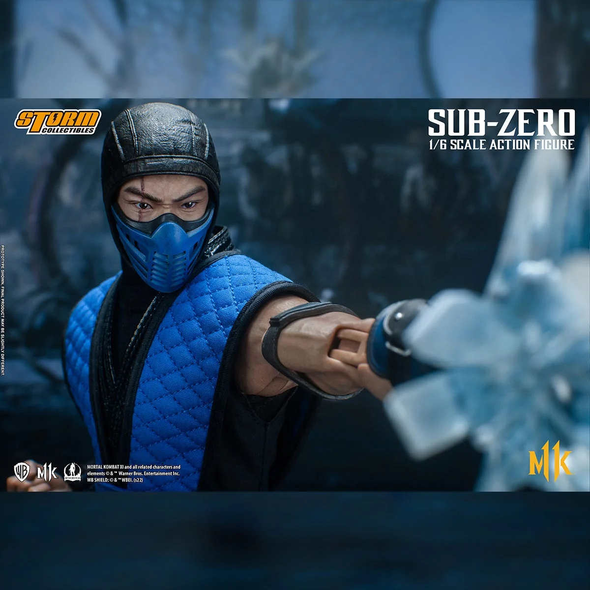 Sub-Zero Mortal Kombat 11 Storm Collectibles 1/6 Action Figure (KLASSIC) - Image 12