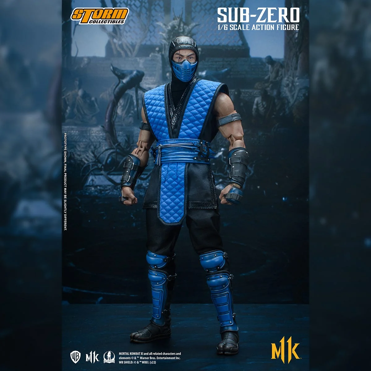Sub-Zero Mortal Kombat 11 Storm Collectibles 1/6 Action Figure (KLASSIC) - Image 2
