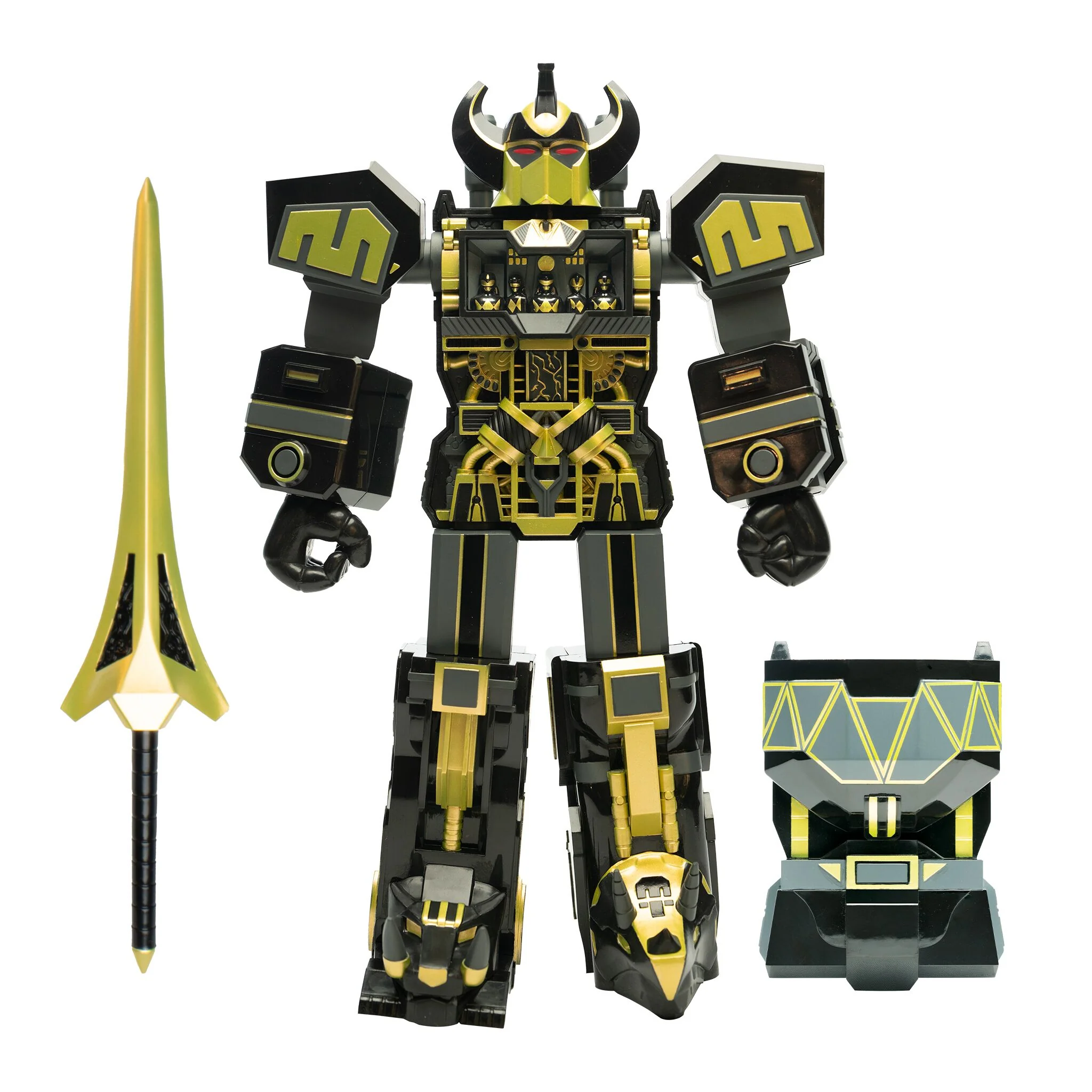 Super Cyborg Megazord - Black & Gold - Image 2