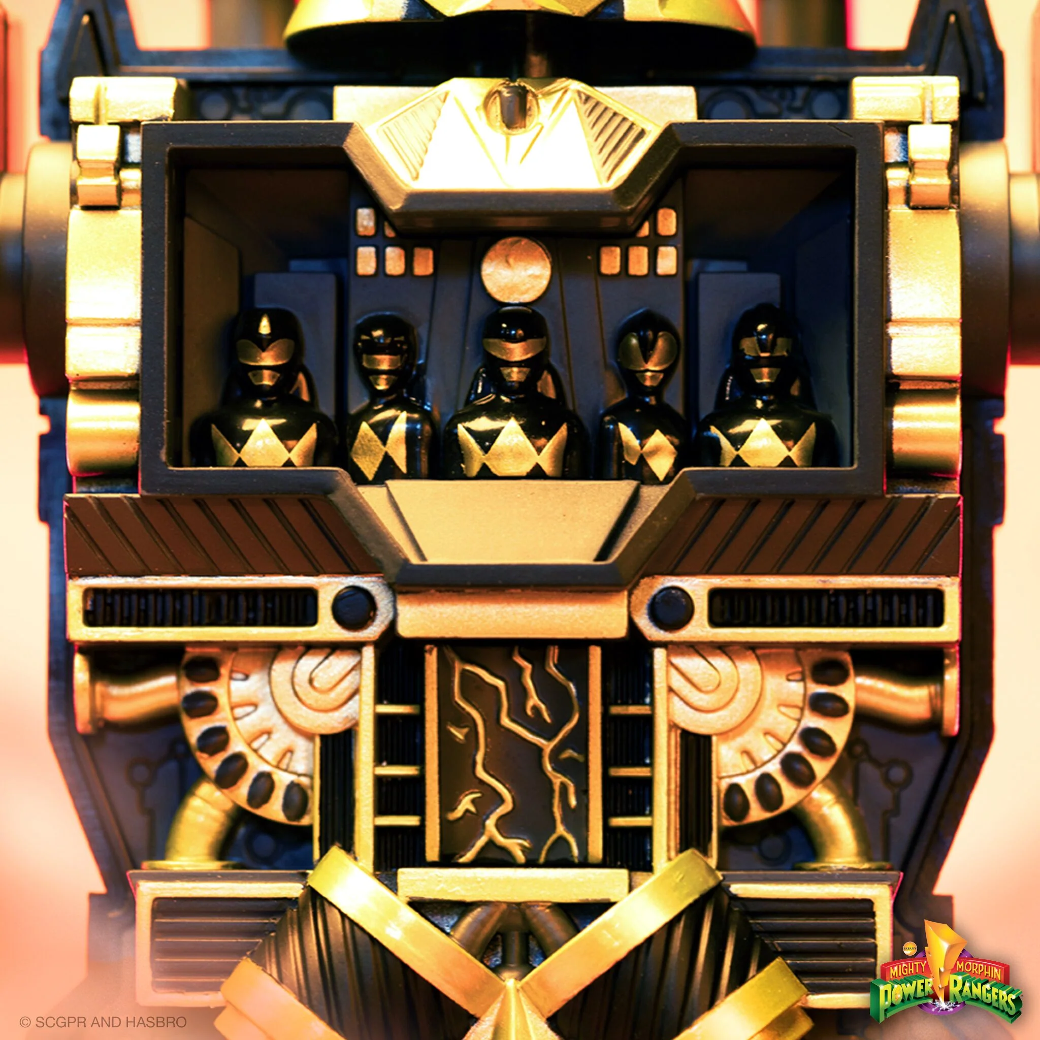 Super Cyborg Megazord - Black & Gold - Image 6