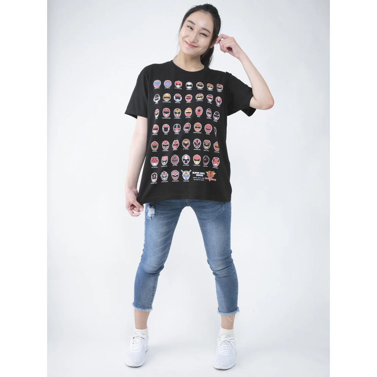 Super Sentai 45th Anniversary Red Ranger Shirt - Image 4