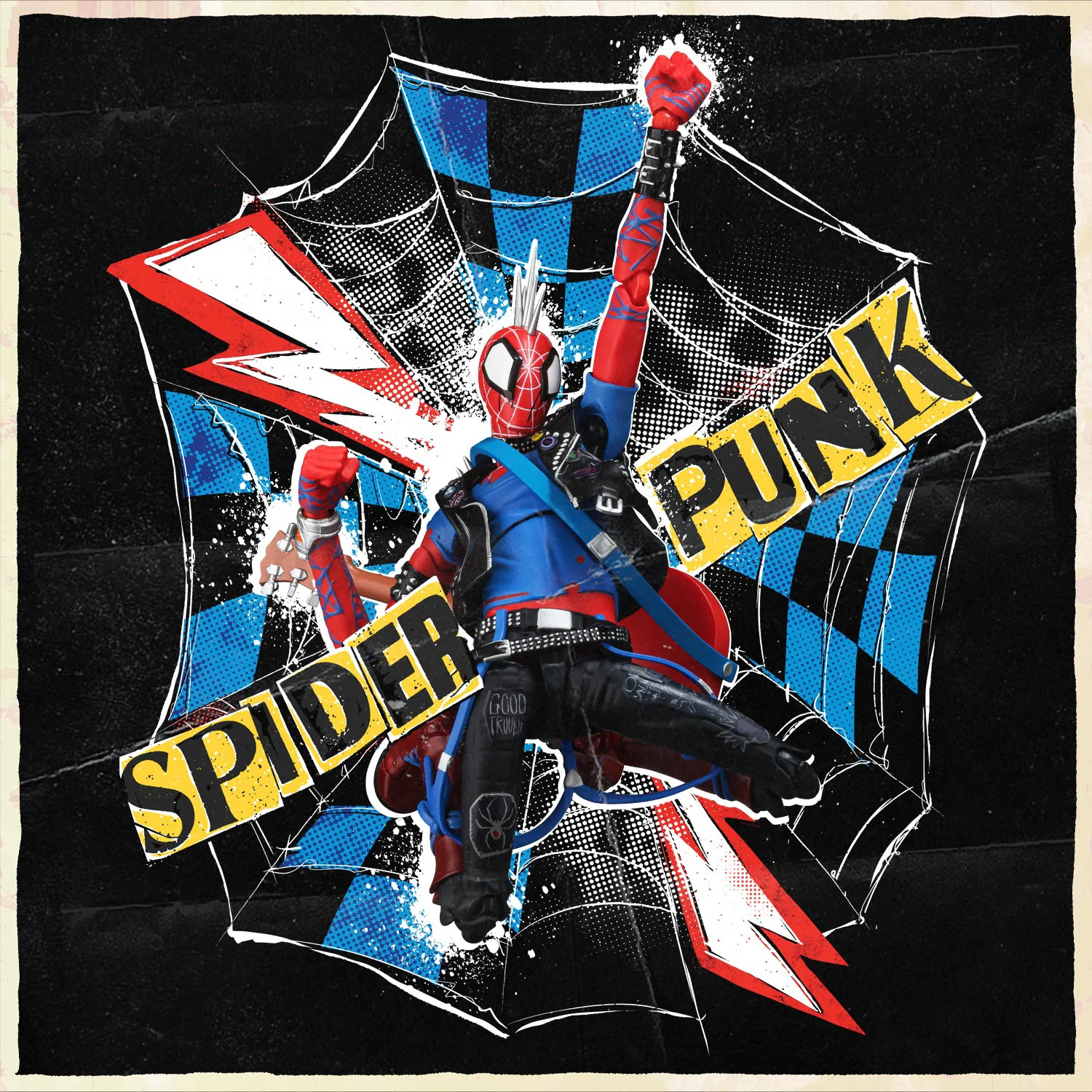 SV-Action Spider-Punk - Spider-Man: Across The Spider-Verse