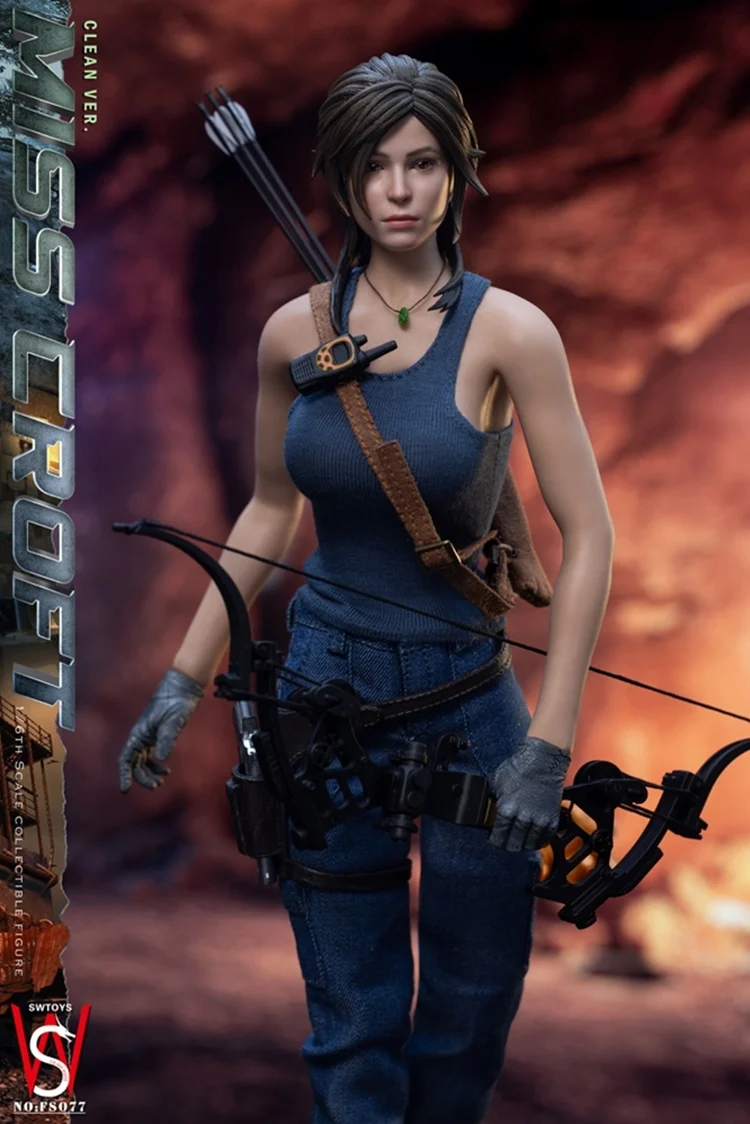 [PREORDER] SWTOYS FS077 Miss Croft 1/6 Scale Figure