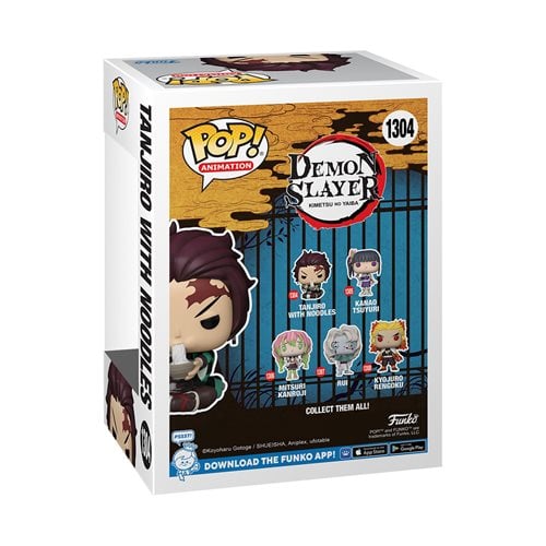 Tanjiro with Noodles Pop! Vinyl Figure - Image 3