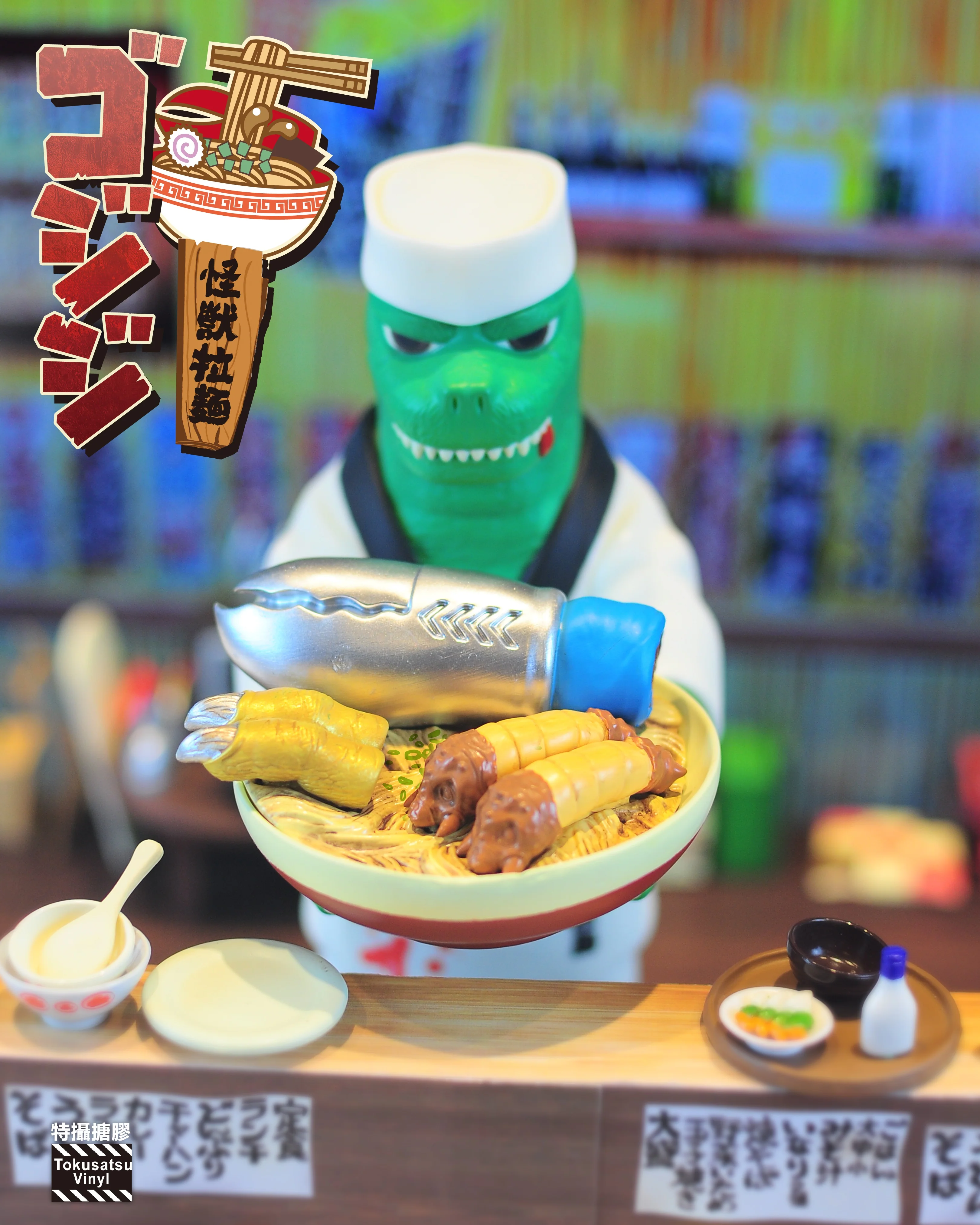 Tokusatsu Vinyl - Gojiji Ramen Master - Image 4