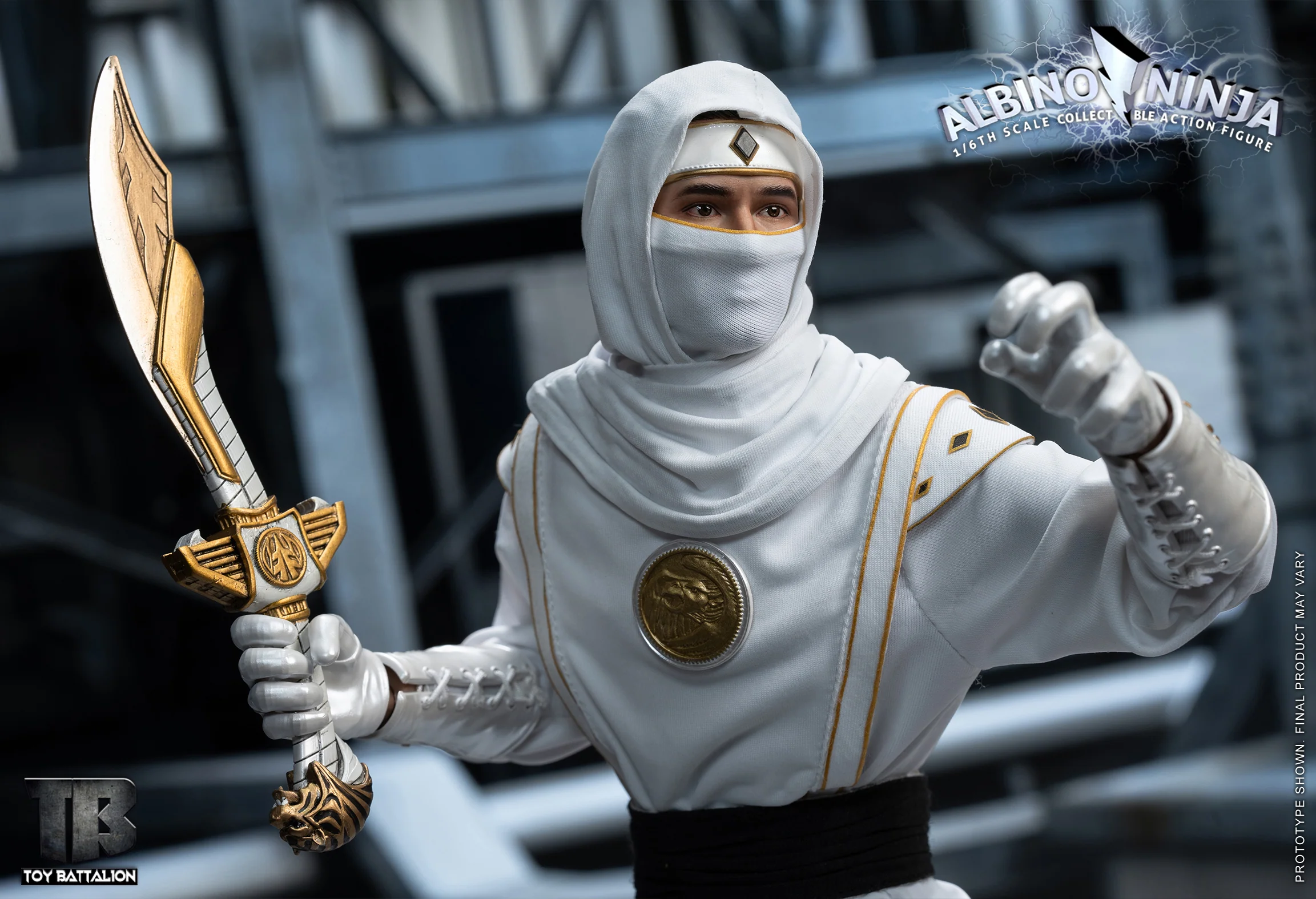 Toys Battalion TB011 Albino Ninja 1/6 Scale Action Figure - Image 12