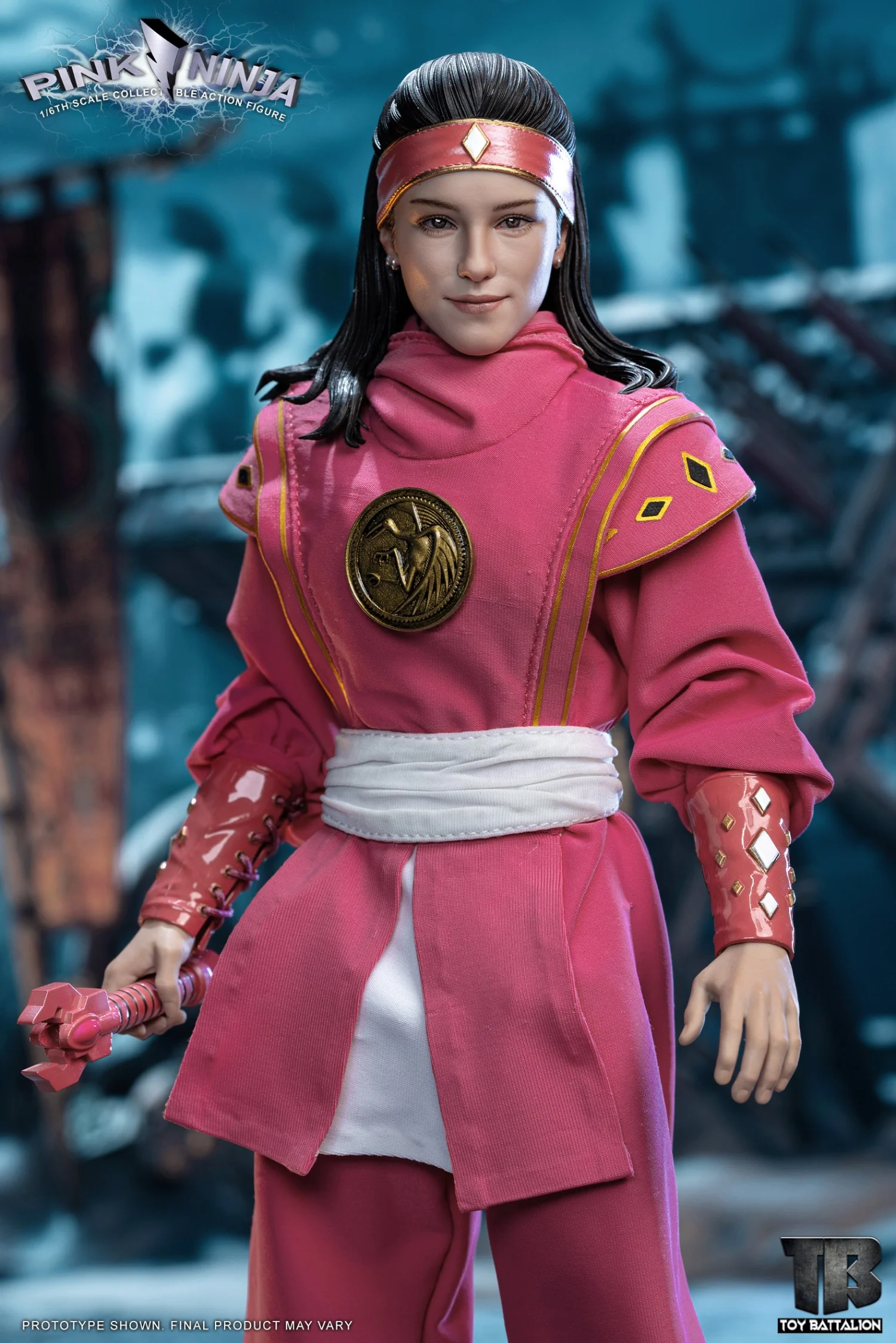 Toys Battalion TB018 Pink Ninja 1/6 Scale Action Figure - Image 5