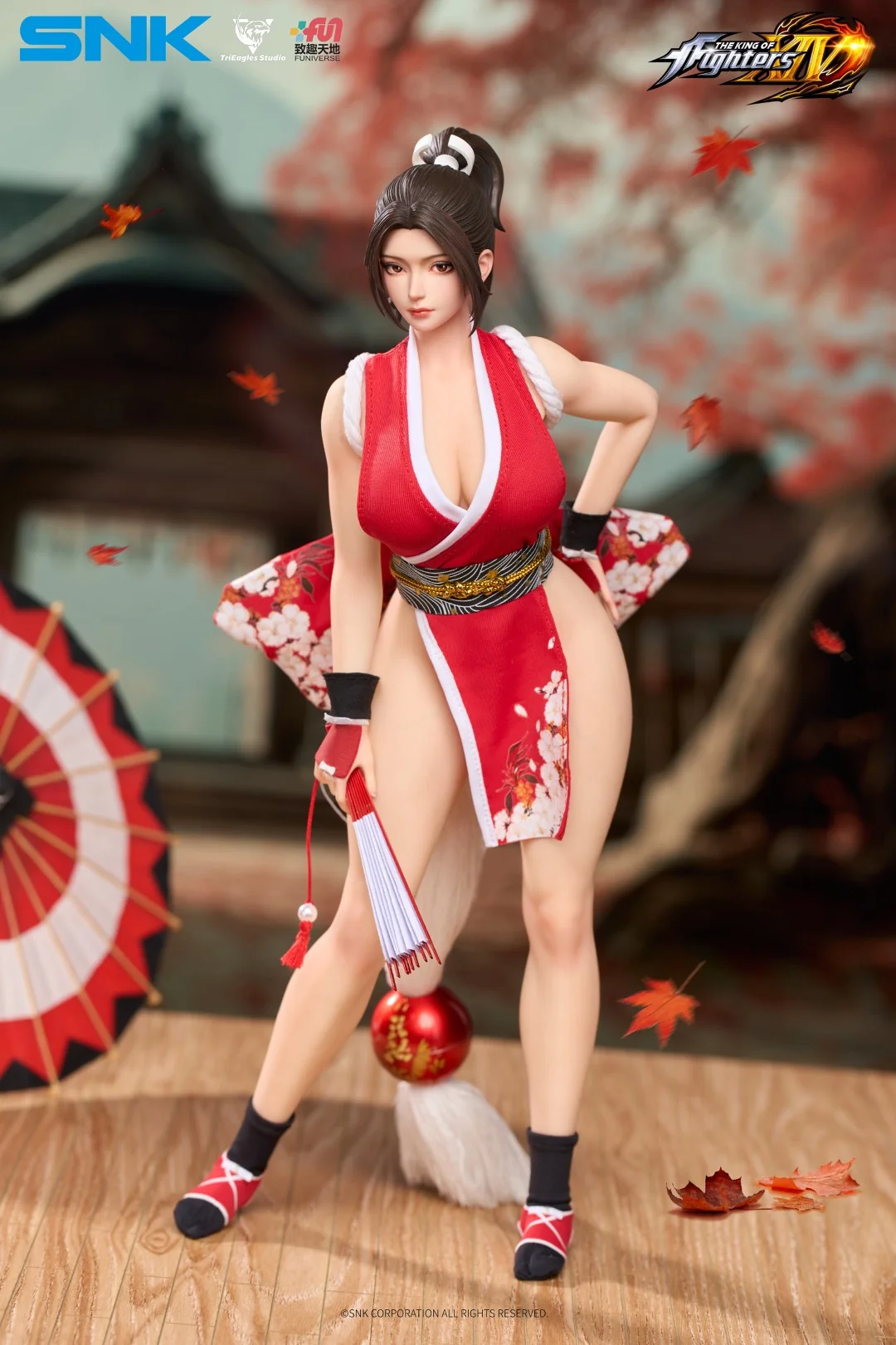 [PREORDER] TriEagles Studio Mai Shiranui 1/6 Figure - King of Fighters XIV - Image 5