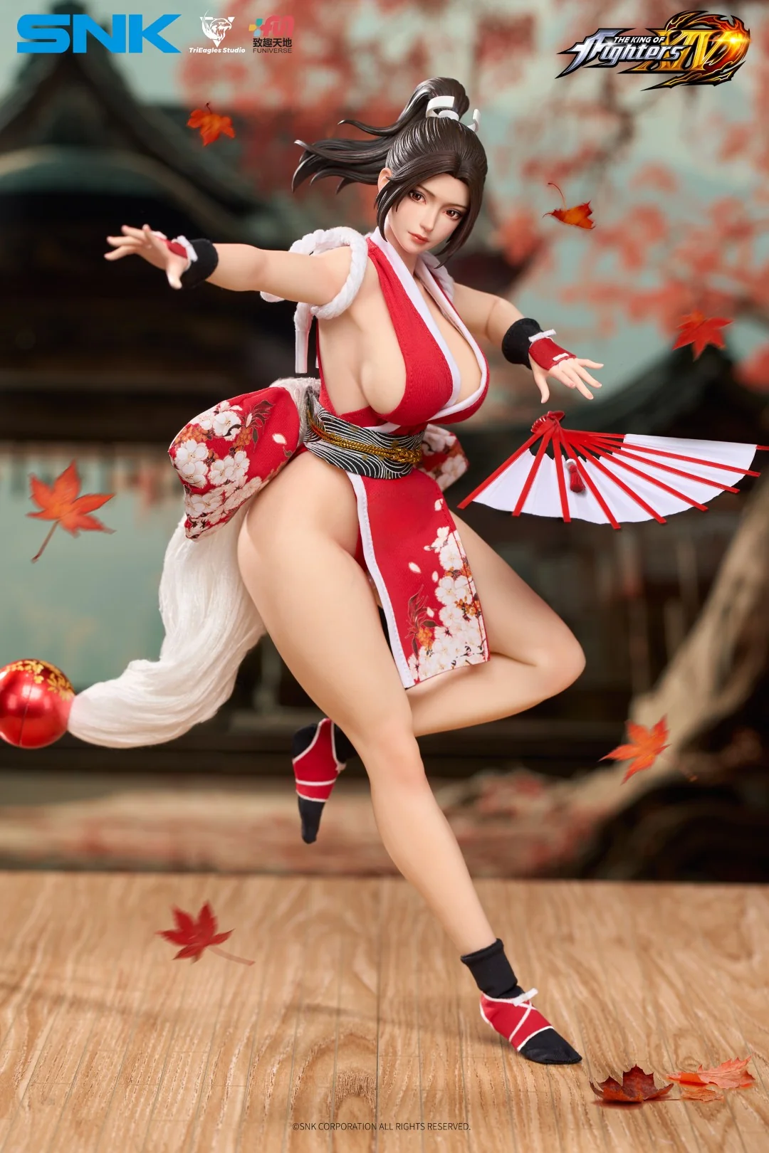 [PREORDER] TriEagles Studio Mai Shiranui 1/6 Figure - King of Fighters XIV - Image 9