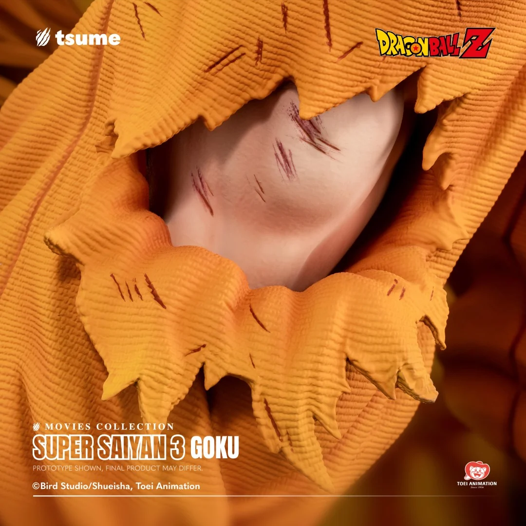 [PREORDER] Tsume Movies Collection Super Saiyan 3 Goku 1/4 Scale Statue - Dragonball Z - Image 10