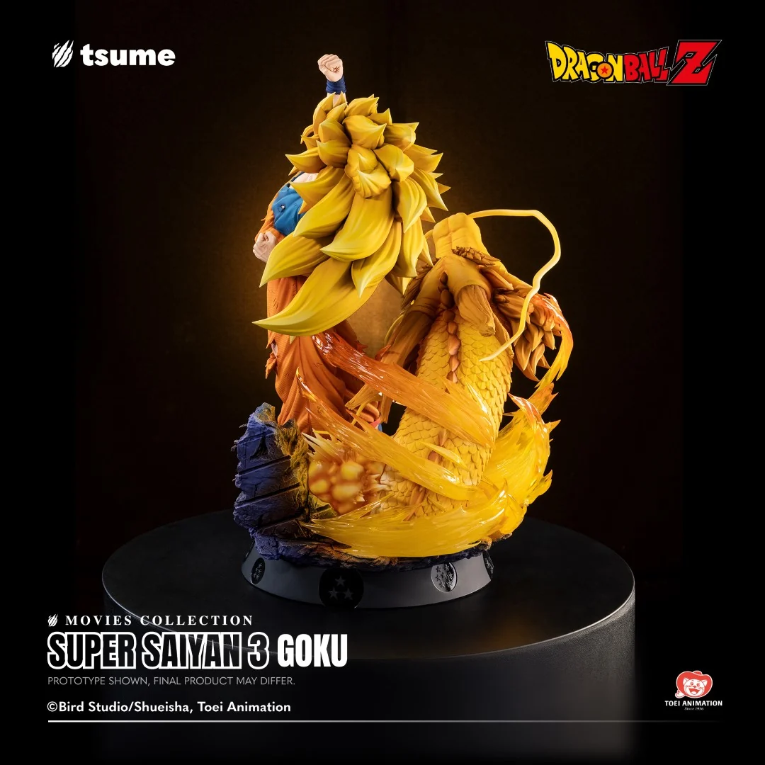 [PREORDER] Tsume Movies Collection Super Saiyan 3 Goku 1/4 Scale Statue - Dragonball Z - Image 5