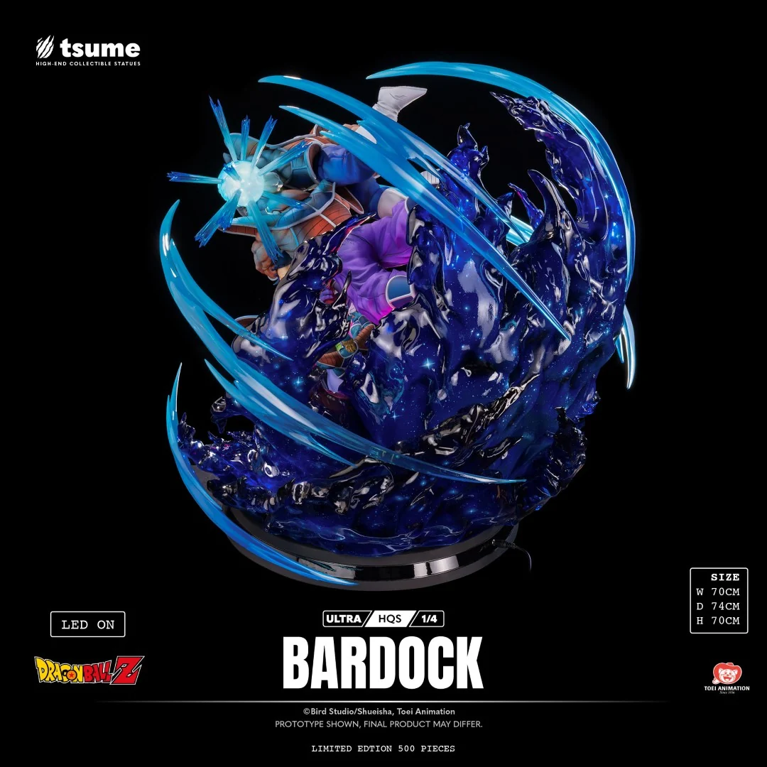 [PREORDER] Tsume Ultra HQS Bardock 1/4 Scale Statue - Dragonball Z - Image 12