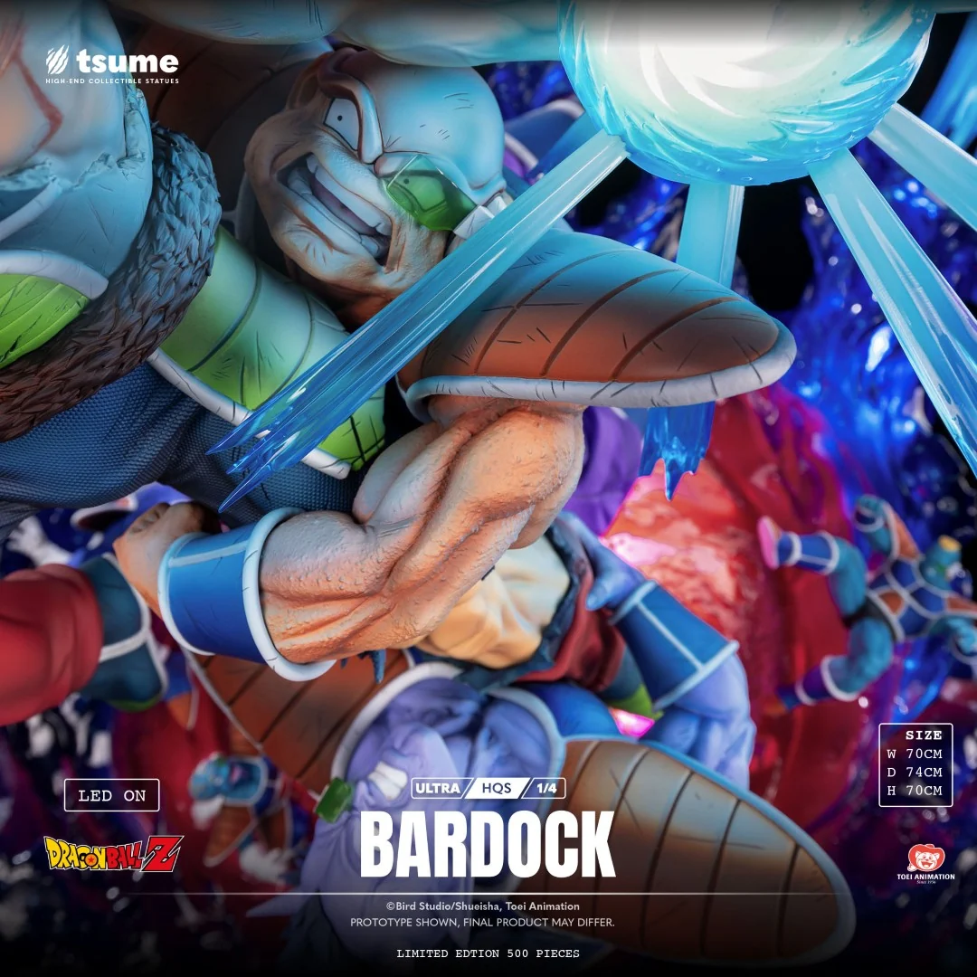 [PREORDER] Tsume Ultra HQS Bardock 1/4 Scale Statue - Dragonball Z - Image 15