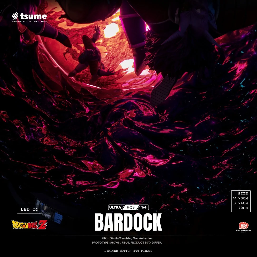 [PREORDER] Tsume Ultra HQS Bardock 1/4 Scale Statue - Dragonball Z - Image 17