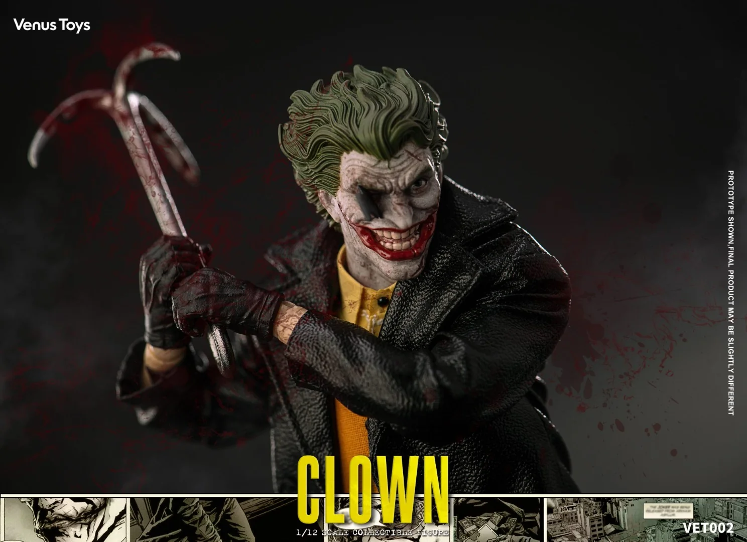 [PREORDER] Venus Toys The Clown 1/12 Scale Action Figure - Image 13