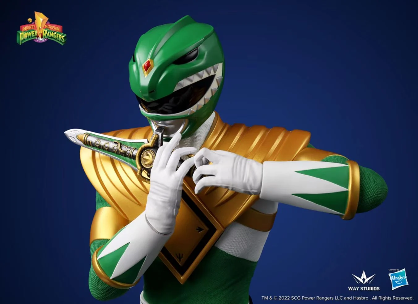 WayStudios Mighty Morphin Green Ranger 1/4 Scale Statue - Image 4