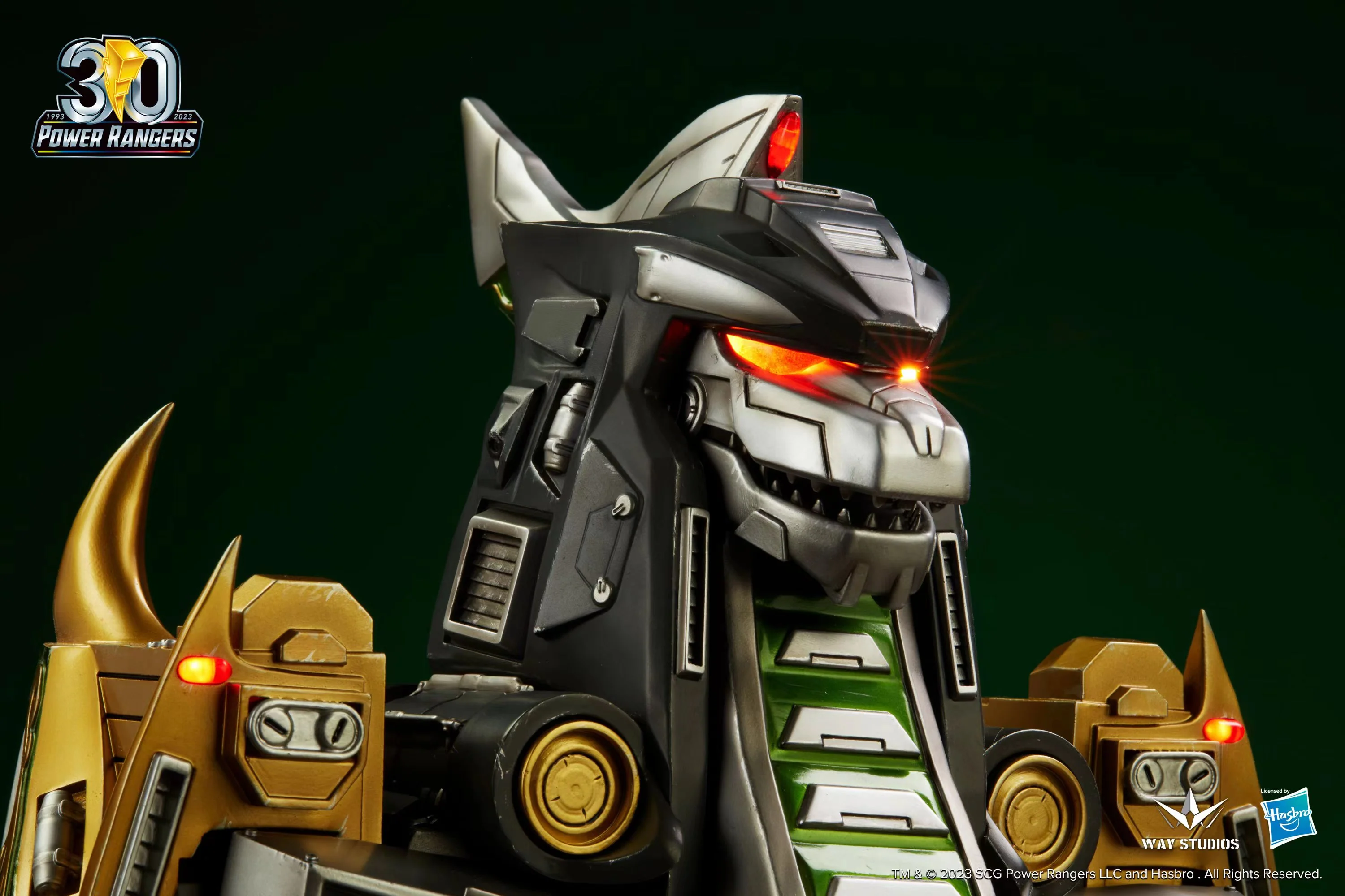 WayStudios Power Rangers Dragonzord Statue - Image 6
