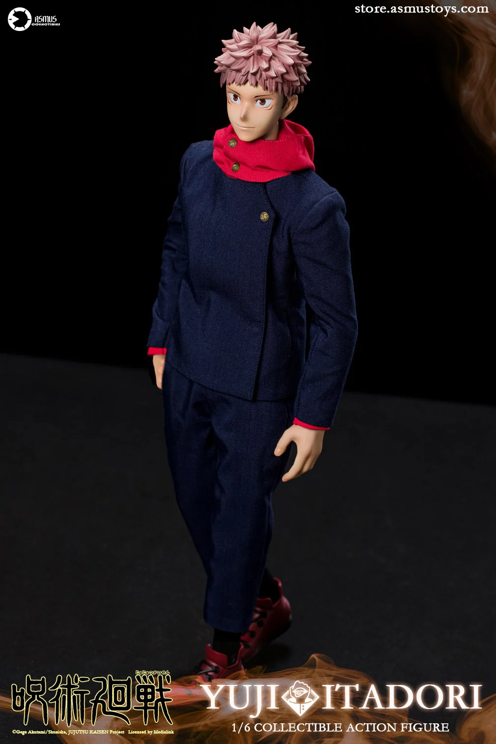 [PREORDER] Asmus Toys Yuji Itadori - Jujutsu Kaisen 1/6 Scale Collectible Action Figure - Image 6